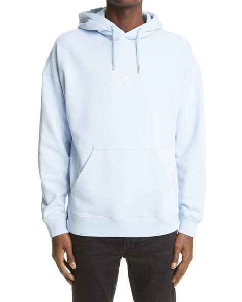 givenchy hoodie blue|givenchy refracted embroidered hoodie.